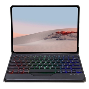 10% 关闭微软表面Go 4 / 3 / 2 / 1 SFGOS三色背光树纹理无线键盘皮套 - Product Image 3