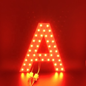 LEDアルファベット手紙RGB 5050 RGBモジュールdc 12v IP44 For広告照明Numbers LED文字記号ledモジュールrgb - Product Image 6