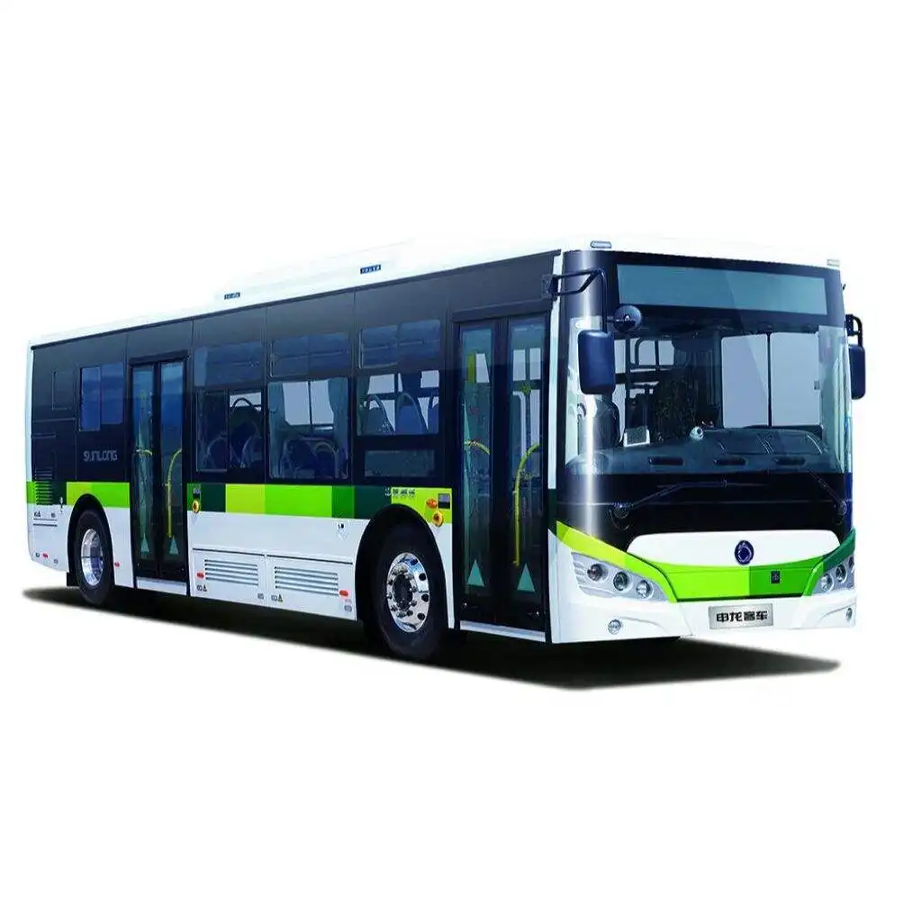 New Energy Electric Autobus 10 12 Metros City Tour Bus 20 25 32 45 Seat Urban Bus Bak Batería 200 Kwh Electric City Bus