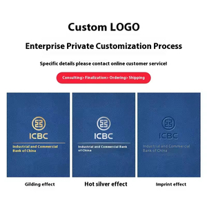 Tùy chỉnh A4 PU da tập tin túi từ khóa di động tài liệu tổ chức trường hội nghị thư mục - Product Image 5