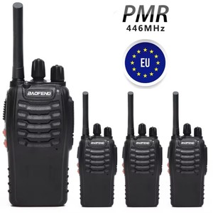 Baofeng Bf-88e Pmr 446.00625-446.19375mhz Lizenzfreies Radio mit USB-Ladegerät und Ohrhörer Schwarz 3.7V Englisch Walkie Talkie - Product Image 2
