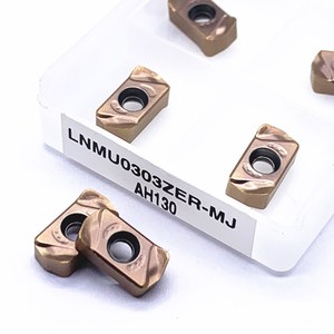LNMU0303ZER MJ GR928คาร์ไบด์สองด้านได้อย่างรวดเร็วป้อนฟีดเครื่องมือแทรกเปลี่ยนแบบปรับแต่งได้10ชิ้น - Product Image 3