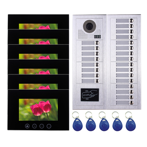 Smart Security Devices Multi User <strong>Ip</strong> <strong>Intercom</strong> Interphone <strong>Video</strong> Filaire Pour Imoble 10 Apartements <strong>Video</strong> <strong>Intercom</strong> <strong>System</strong>