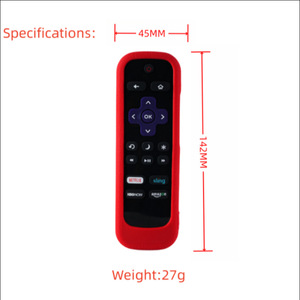 Uygulama için yeni uzaktan kumanda muhafazası TCL Roku 280 uzaktan kumanda evrensel silikon koruyucu kılıf - Product Image 2