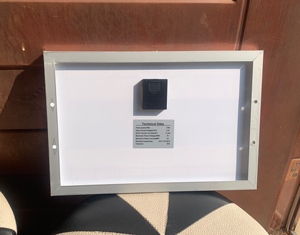 Bảng điều khiển quang điện mặt trời hiệu suất cao đơn tinh thể 10W tạo ra điện và có thể sạc lại - Product Image 3