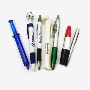 定制标志笔塑料促销圆珠笔带个性化定制标志公司品牌印刷圆珠笔