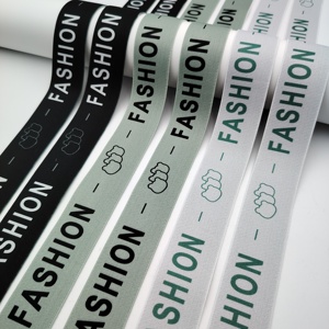 Banda elástica de punto con estampado personalizado, nuevo estilo, correas personalizadas coloridas para textiles para el hogar, accesorios de ropa - Product Image 4