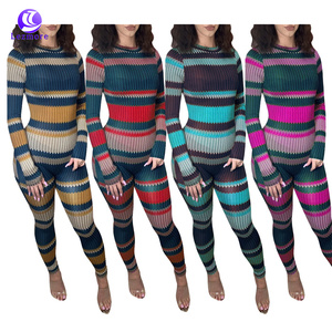 Tulum uzun kollu Romper kadın baskı V boyun ve tulum Sashes Casual Bodycon artı boyutu tulumlar kadın tulum 2023