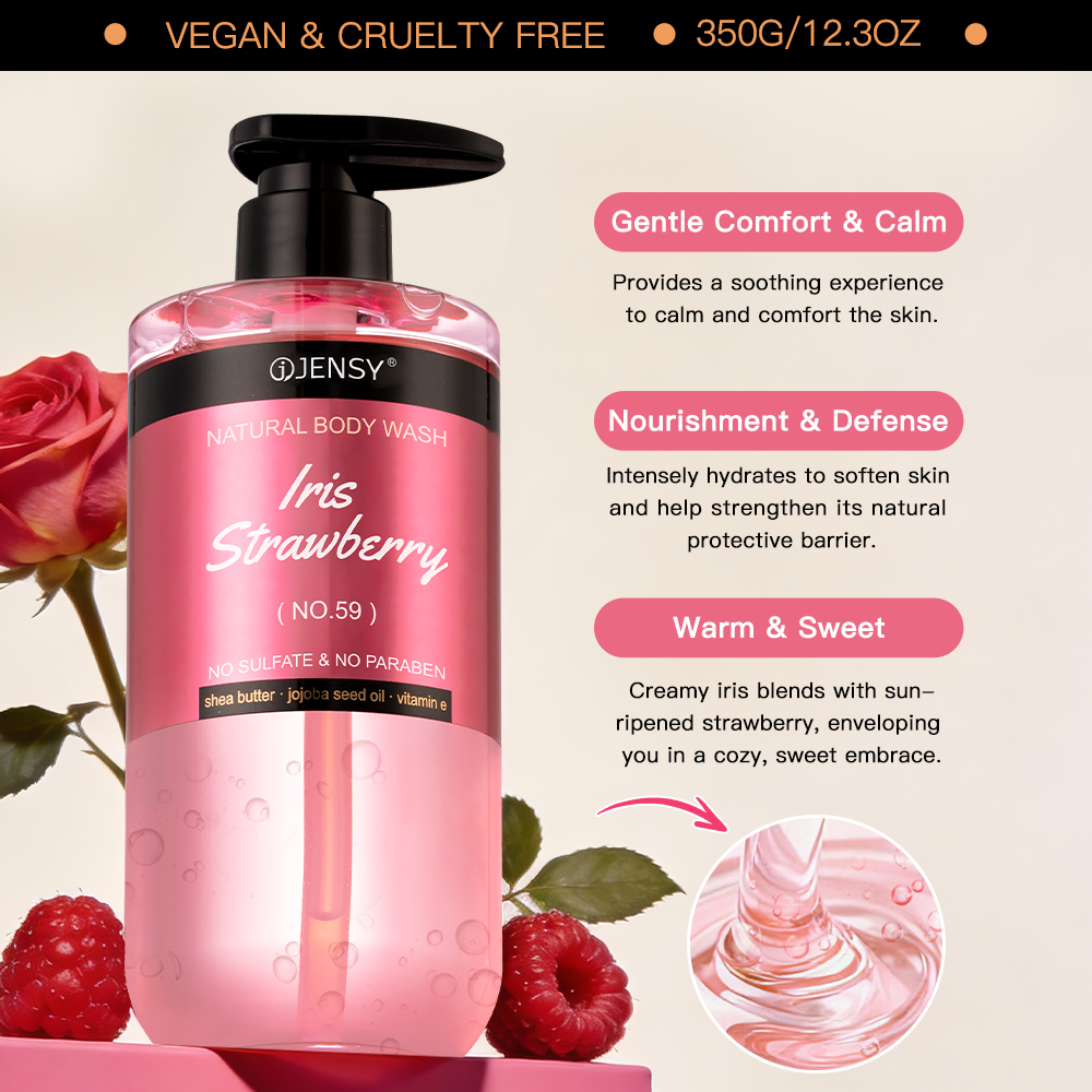 Shea Butter+Jojoba Seed Oil+Vitamin E (Nourishes & soothes)