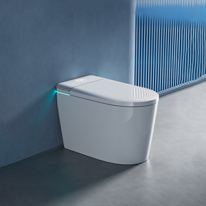 <strong>Basic</strong> Smart Floor-standing Toilet Seat with <strong>Sensor</strong> Heating Remote Control Automatic Flushing &amp; Nightlight Illumination - Product Image 5
