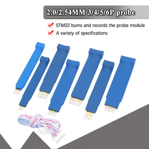 2.54mm-4P 2.00mm ago di prova ago a molla 4 piedi supporto STC STM32 STM8 1chip machine burning write microcontrollore programmazione - Product Image 6