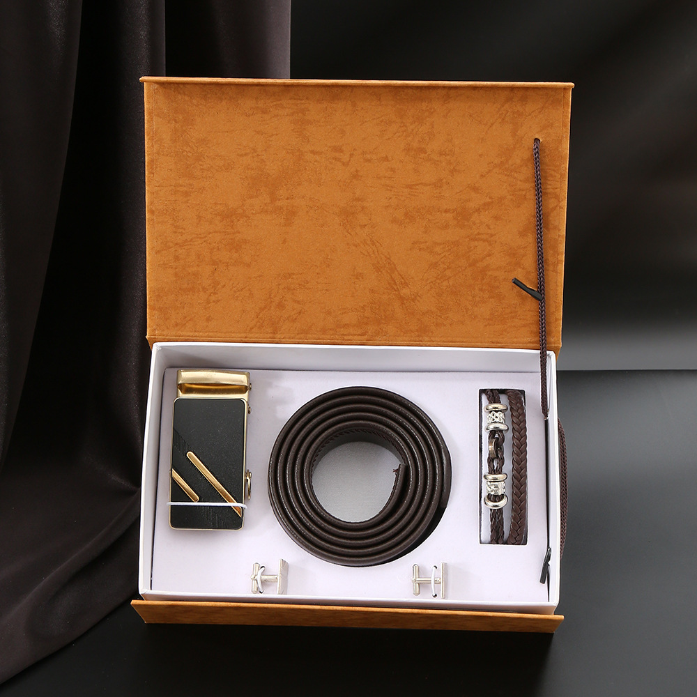 Curry ensemble 5 pièces bracelet ceinture collier flip coffret cadeau