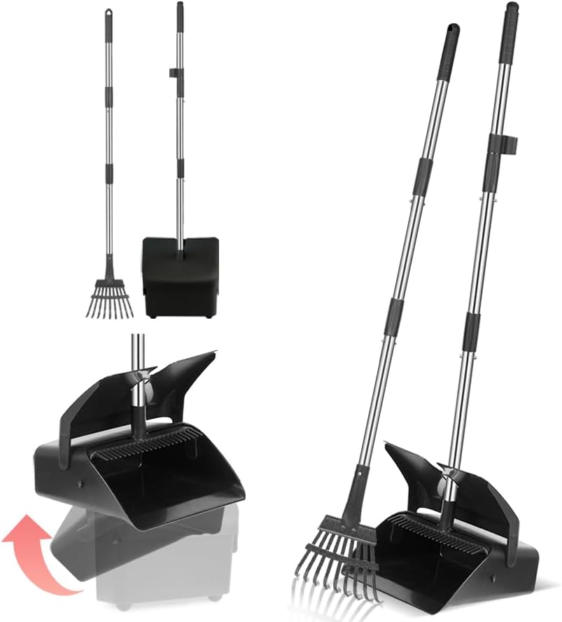 Sled + Dustpan-silver black