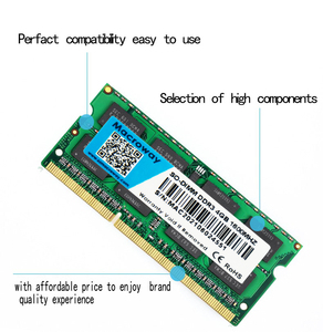 Memoria RAM para ordenador portátil, dispositivo de alta compatibilidad, 1600MHz, DDR3, PC3, 4GB, SO-DIMM, no ECC, sin pulir - Product Image 4