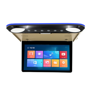 Ultra-sottile MP5 tetto auto soffitto 11.6 pollici Filp Down monitor 8 Core 2 + 32G Android 12 con WIFI Google YouTube telecomando USB - Product Image 1