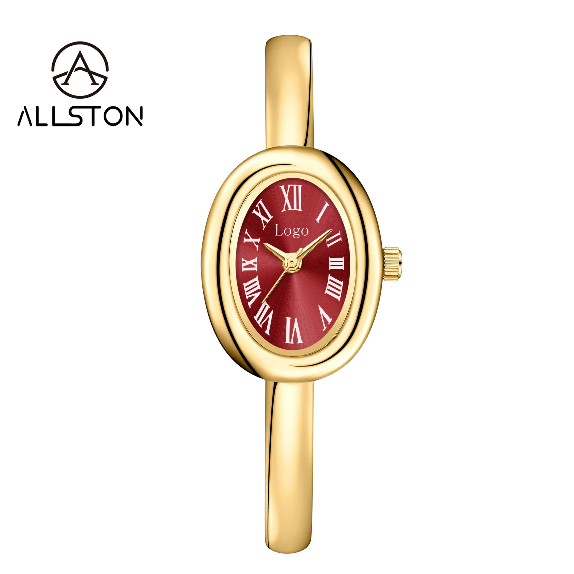 Oval Case+Red Sunshine Dial 05
