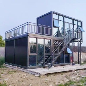 Nhanh chóng xây dựng di động prefab hiện đại Nhà container sang trọng cho văn phòng nhà với đồ nội thất và phòng tắm - Product Image 3