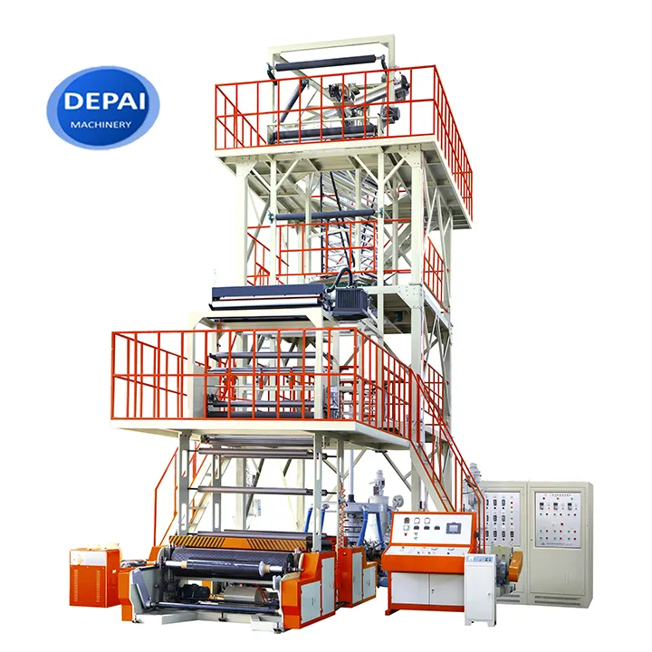 HDPE LDPE ABA термоусадочная мини-машина для выдувания пластиковой пленки экструдер цена