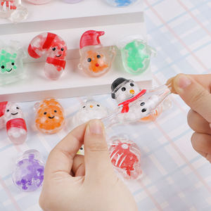 סגנון חדש הסיטונאי squishy צעצוע חג המולד מיני כדורי לחץ מין כדורי הלחץ tpr פידג 'ט צעצועים מים מתח להקל על כדור לחץ