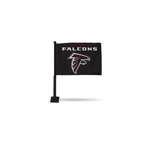 Nfl bayrakları toptan Atlanta 12x18 inç araba pencere çift taraflı mini bayrakları özel araba bayrağı - Product Image 1