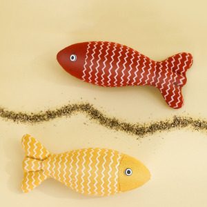 Large Linen Fish <strong>Catnip</strong> Toys Self-Entertaining <strong>Cat</strong> Toys with Teeth Cleaning Feature for Daily <strong>Use</strong> by <strong>Cats</strong> and Dogs - Product Image 3