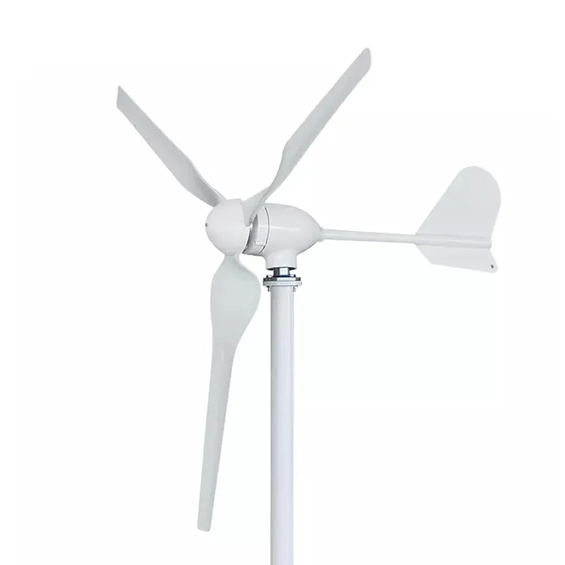 Home Mini 100W200W300W400W500W Pequeno Gerador Preço Polar Vertical Axis Blade Controlador Axial Gerador de Turbina Eólica para Venda