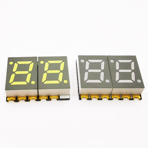 Jstronic мини размер smd 7-сегментный SMD Дисплей 0,28 дюймов 2-значный белый красный синий цвет светодиодный дисплей - Product Image 2