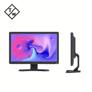 OEM 18,5 pulgadas LCD LED Monitor 1366x768 Computadora de escritorio con frecuencia de actualización de 60Hz y altavoz incorporado Nueva Pantalla de oficina