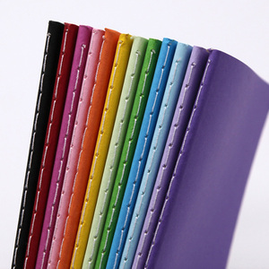 Low MOQ Logo personalizzato quaderno classico quaderno quaderno scuola bambino quaderno quaderno copertina 70g all'interno rilegatura per cucire - Product Image 3