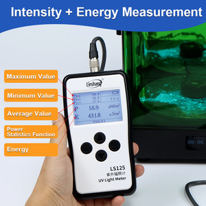 Medidor de luz UV Premium LS125 UVA UVB UVC Radiómetro Dispositivo de medición de intensidad de sonda múltiple - Product Image 5