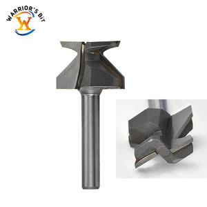 Savaşçı Bit yerleştirme freze kesicisi 1/4 inç Shank ark bükme Bit R10 yönlendirici Bit bükme ahşap dolap kapı - Product Image 2