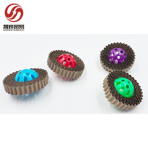 Thân Thiện Với Môi Tương Tác Sóng Mèo Bóng Bền Và Chống Xước Mèo Tự Giải Trí Bóng Sounding Claw Hội Đồng Quản Trị Đồ Chơi - Product Image 1