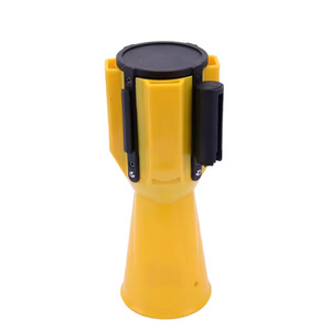 2/3/5m chiều dài có thể thu vào vành đai mở rộng Cone Topper Băng giao thông Cone nối Telescopic cô lập vành đai rào cản - Product Image 4