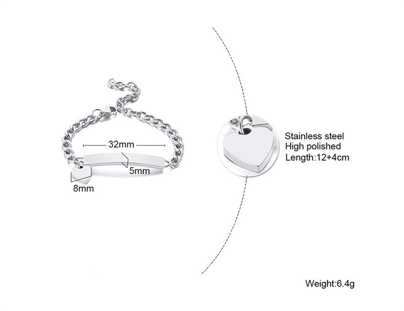 Bracelet enfant en argent 5