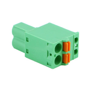 プラグイン端子台/PCB端子台/コネクタ2.50ピッチ2-18P緑色 - Product Image 5