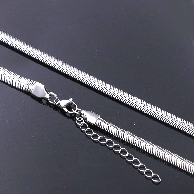 650 5 flat snake chain