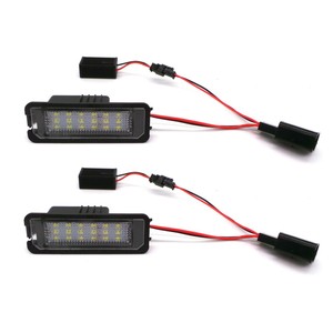 12V3W LED numarası plaka işık lambası canbus hiçbir hata vw Passat B6 CC Eos Golf 4 5 6 7 MK7 Polo süper koltuk Leon Altea - Product Image 2