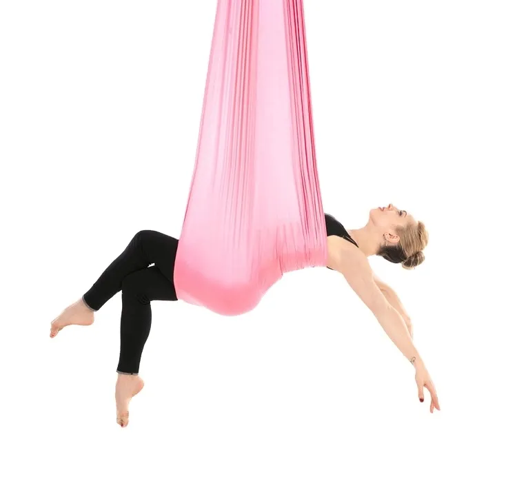 Yoga Hangmat Premium Antenne Zijde Yoga Sling Swing Yoga Inversie Hangmatten