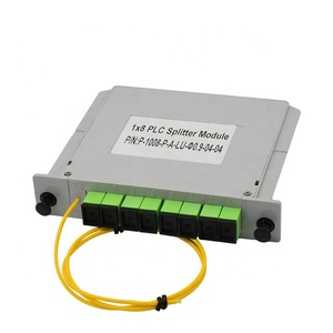Yüksek kalite FTTH 1x8 singlemode 8 <span class=keywords><strong>port</strong></span> 16 <span class=keywords><strong>port</strong></span> ABS kaset fiş tipi fiber optik plc splitter