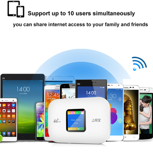 เราเตอร์ขนาดเล็ก4G Wifi,เราเตอร์ Wi-Fi ขนาดพกพาไร้สาย3G 4G Lte มีช่องใส่ซิมการ์ด - Product Image 2