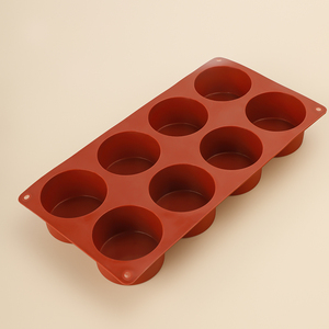 Set 8 reçine silikon sütunlu kalıpları pişirme sabun olay tatlılar dahil tepsi aracı standı modeli çörek epoksi paketlenmiş çanta - Product Image 4