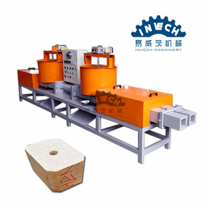 Linea di produzione automatica blocco Pallet di legno efficiente blocco che fa la macchina per la lavorazione del legno - Product Image 4