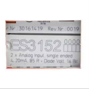 EtherCAT端子2通道模拟输入4-20毫安16位ES3152一年保修 - Product Image 1