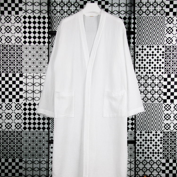 Factory wholesale cheap price cotton long cozy sleepwear towel bathrobe for women