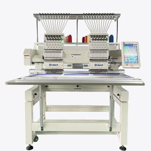 2 Head Computerized Embroidery <strong>Machine</strong> <strong>Computer</strong> for T Shirt logo Label Embroidery New <strong>Machine</strong> <strong>Computer</strong> Embroidery <strong>Machine</strong> Price - Product Image 1