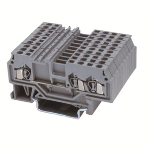 <strong>Push</strong> in <strong>Terminal</strong> Wire Connector Combined <strong>Push</strong> in <strong>Spring</strong> Quick Wiring Din Rail <strong>Terminal</strong> <strong>Block</strong> - Product Image 2