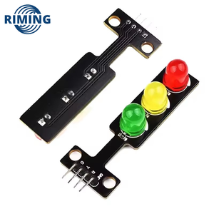 New and Original Mini 5V Traffic Light <strong>LED</strong> Display Module Red Yellow Green for Traffic Light System Red Yellow Green - Product Image 3