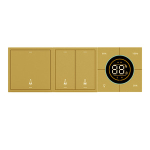 KLASS WiFi Smart interruttore luce 3 gruppo pulsante pannello interruttore a parete Touch di controllo di lavoro con Alexa App Timer telecomando - Product Image 2