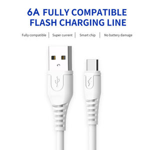 Yüksek kalite OEM ODM yüksek hızlı 2.0 bir USB C veri kablosu naylon tip c kablo hızlı şarj usb c kablo telefon için - Product Image 3