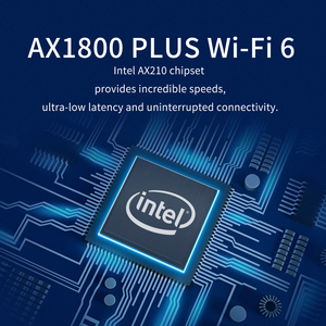 Wifi senza fili 6E scheda di rete con alta velocità 2.4GHz/5.8GHz/6GHz frequenza BT5.2 pci-e porta Intel AX210 chipset per computer - Product Image 5